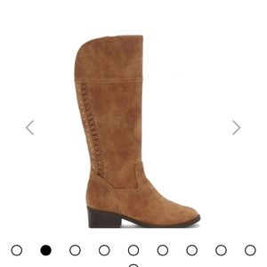 VINCE CAMUTO KIDS’ BEEJA – CRISSCROSS-DETAIL BOOT